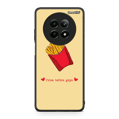 Realme 12 5G Fries Before Guys Θήκη Αγίου Βαλεντίνου από τη Smartfits με σχέδιο στο πίσω μέρος και μαύρο περίβλημα | Smartphone case with colorful back and black bezels by Smartfits