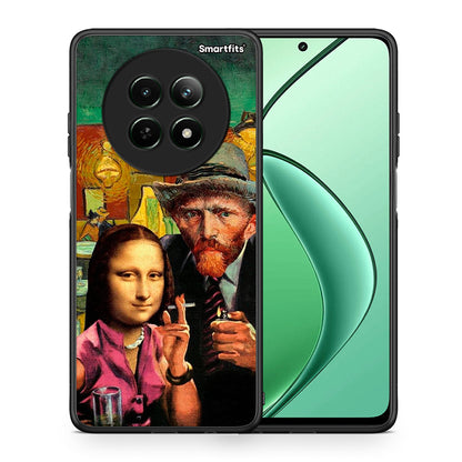 Θήκη Realme 12 5G Funny Art από τη Smartfits με σχέδιο στο πίσω μέρος και μαύρο περίβλημα | Realme 12 5G Funny Art case with colorful back and black bezels