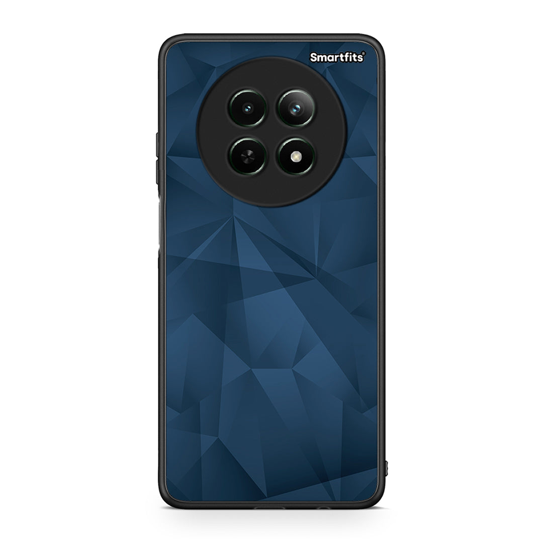 39 - Realme 12 5G Blue Abstract Geometric case, cover, bumper