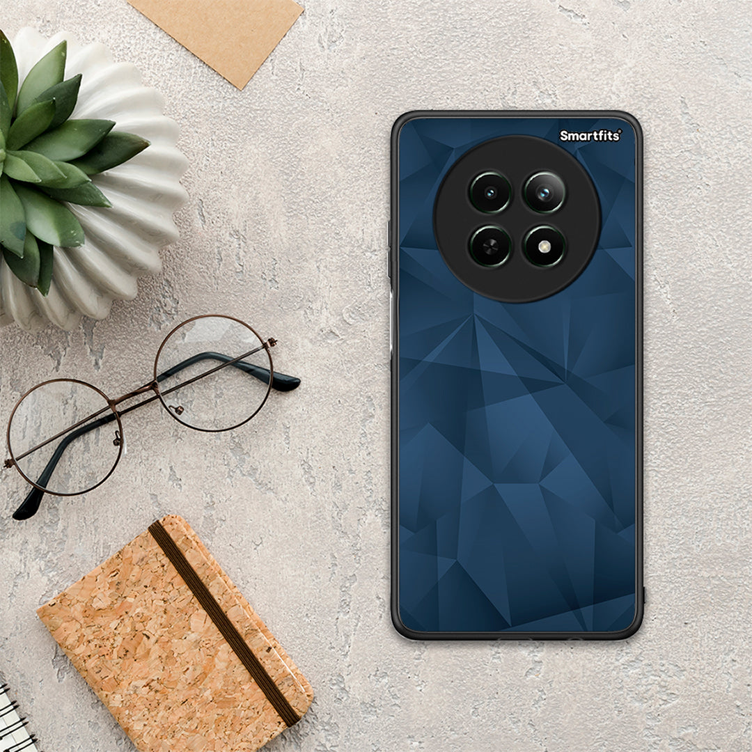 Geometric Blue Abstract - Realme 12 5G θήκη