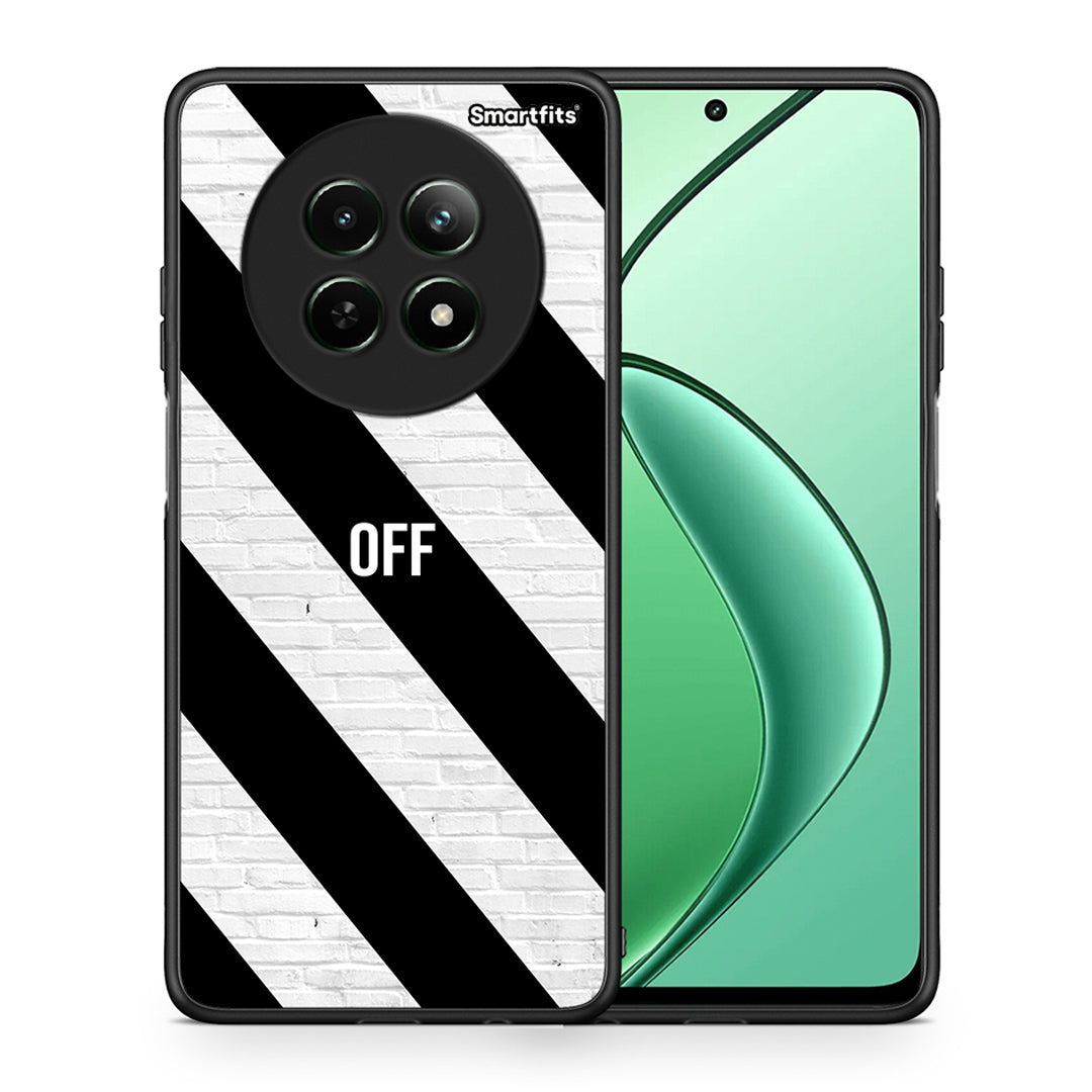 Θήκη Realme 12 5G Get Off από τη Smartfits με σχέδιο στο πίσω μέρος και μαύρο περίβλημα | Realme 12 5G Get Off case with colorful back and black bezels