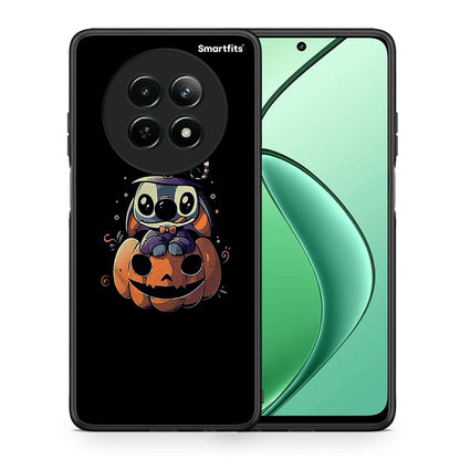 Θήκη Realme 12 5G Halloween Stitch από τη Smartfits με σχέδιο στο πίσω μέρος και μαύρο περίβλημα | Realme 12 5G Halloween Stitch case with colorful back and black bezels