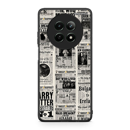 Realme 12 5G Harry Paper θήκη από τη Smartfits με σχέδιο στο πίσω μέρος και μαύρο περίβλημα | Smartphone case with colorful back and black bezels by Smartfits