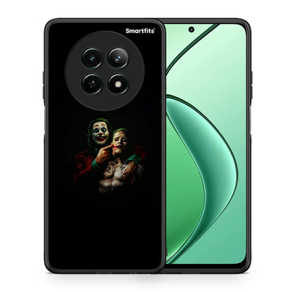 Θήκη Realme 12 5G Clown Hero από τη Smartfits με σχέδιο στο πίσω μέρος και μαύρο περίβλημα | Realme 12 5G Clown Hero case with colorful back and black bezels