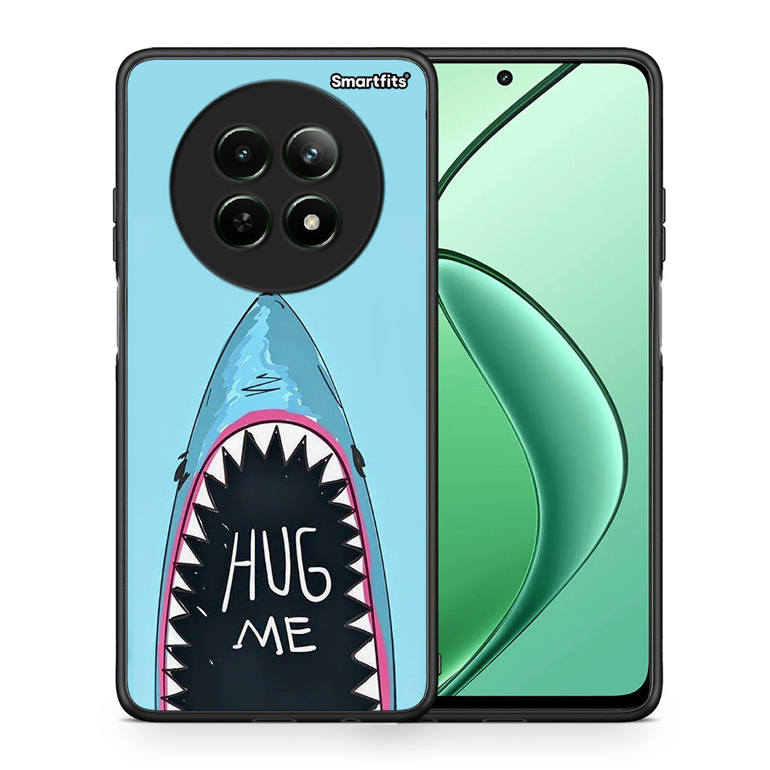 Θήκη Realme 12 5G Hug Me από τη Smartfits με σχέδιο στο πίσω μέρος και μαύρο περίβλημα | Realme 12 5G Hug Me case with colorful back and black bezels