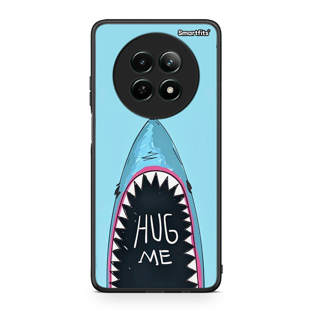 Realme 12 5G Hug Me θήκη από τη Smartfits με σχέδιο στο πίσω μέρος και μαύρο περίβλημα | Smartphone case with colorful back and black bezels by Smartfits