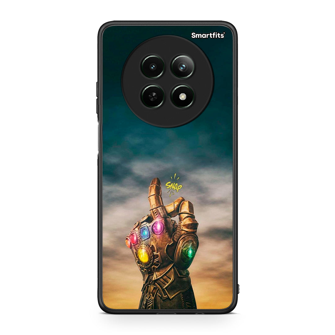 Realme 12 5G Infinity Snap θήκη από τη Smartfits με σχέδιο στο πίσω μέρος και μαύρο περίβλημα | Smartphone case with colorful back and black bezels by Smartfits