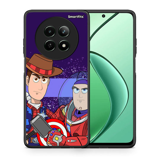 Θήκη Realme 12 5G Infinity Story από τη Smartfits με σχέδιο στο πίσω μέρος και μαύρο περίβλημα | Realme 12 5G Infinity Story case with colorful back and black bezels