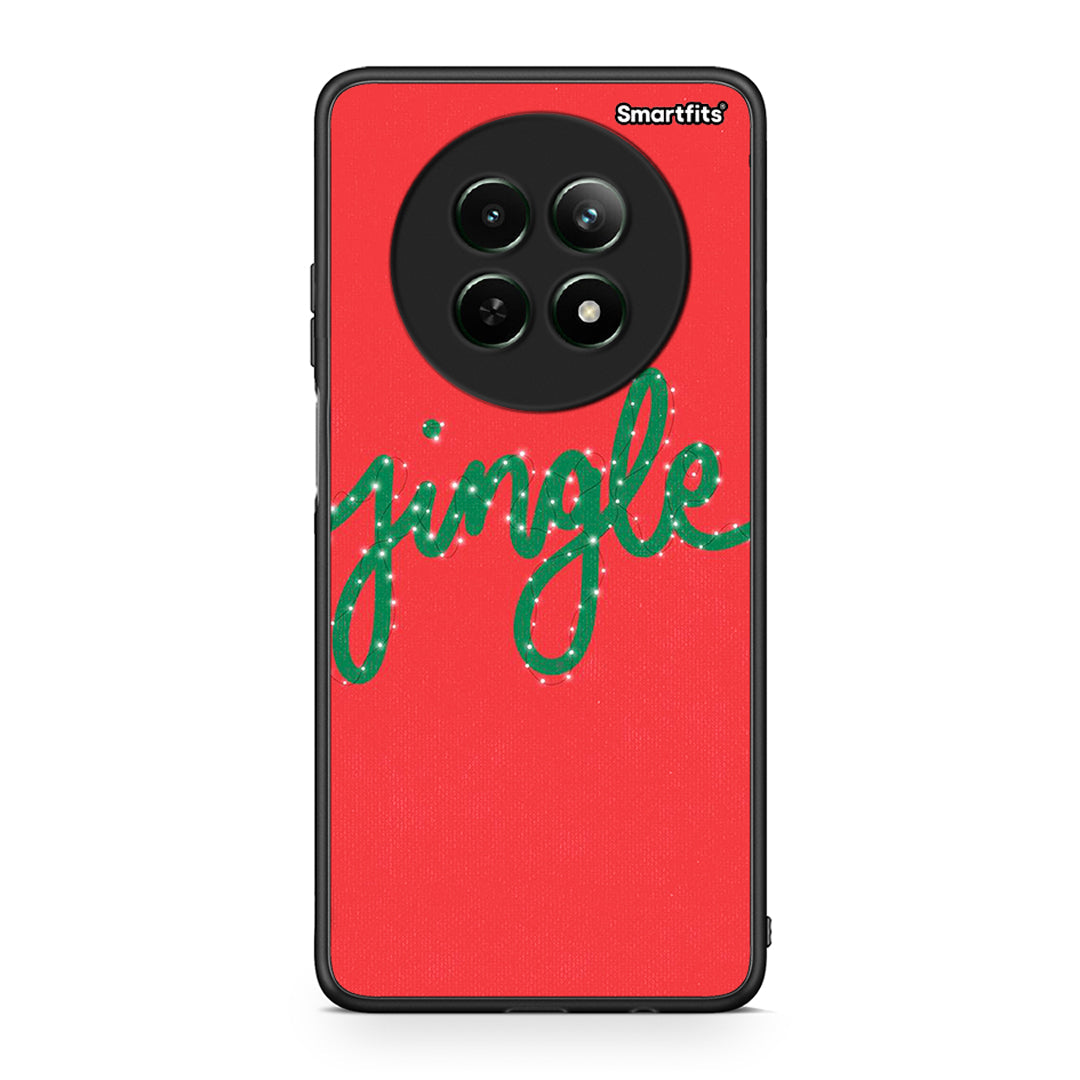 Realme 12 5G Jingle Xmas θήκη από τη Smartfits με σχέδιο στο πίσω μέρος και μαύρο περίβλημα | Smartphone case with colorful back and black bezels by Smartfits