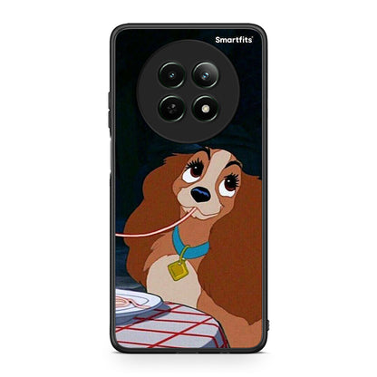 Realme 12 5G Lady And Tramp 2 Θήκη Αγίου Βαλεντίνου από τη Smartfits με σχέδιο στο πίσω μέρος και μαύρο περίβλημα | Smartphone case with colorful back and black bezels by Smartfits