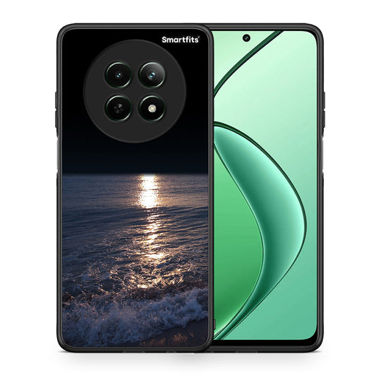 Θήκη Realme 12 5G Moon Landscape από τη Smartfits με σχέδιο στο πίσω μέρος και μαύρο περίβλημα | Realme 12 5G Moon Landscape case with colorful back and black bezels