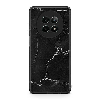 Realme 12 5G Marble Black θήκη από τη Smartfits με σχέδιο στο πίσω μέρος και μαύρο περίβλημα | Smartphone case with colorful back and black bezels by Smartfits