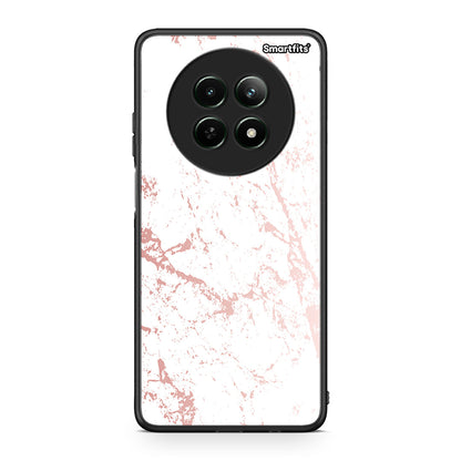 116 - Realme 12 5G Pink Splash Marble case, cover, bumper