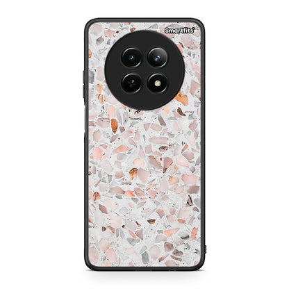 Realme 12 5G Marble Terrazzo θήκη από τη Smartfits με σχέδιο στο πίσω μέρος και μαύρο περίβλημα | Smartphone case with colorful back and black bezels by Smartfits