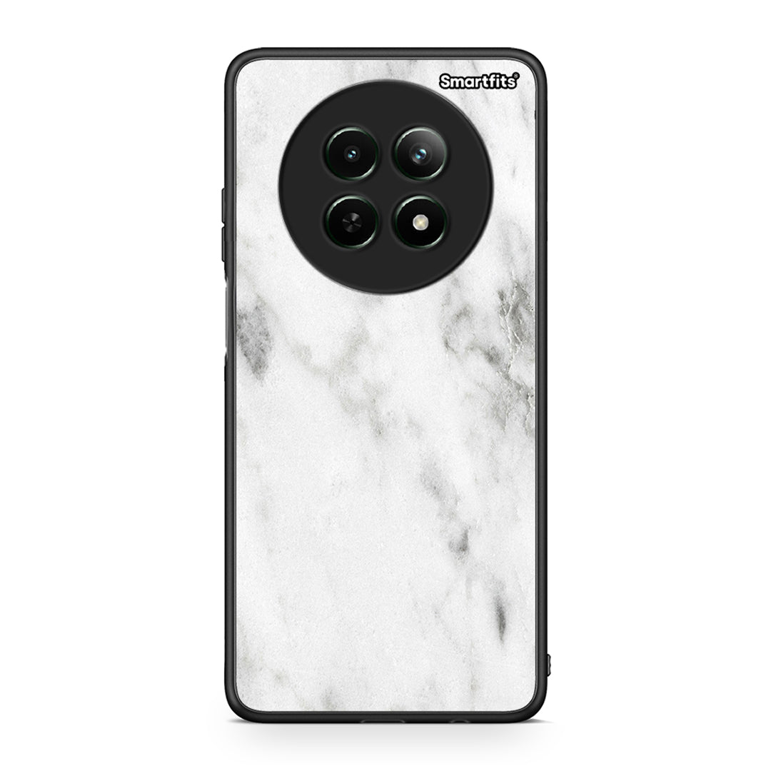 2 - Realme 12 5G White marble case, cover, bumper