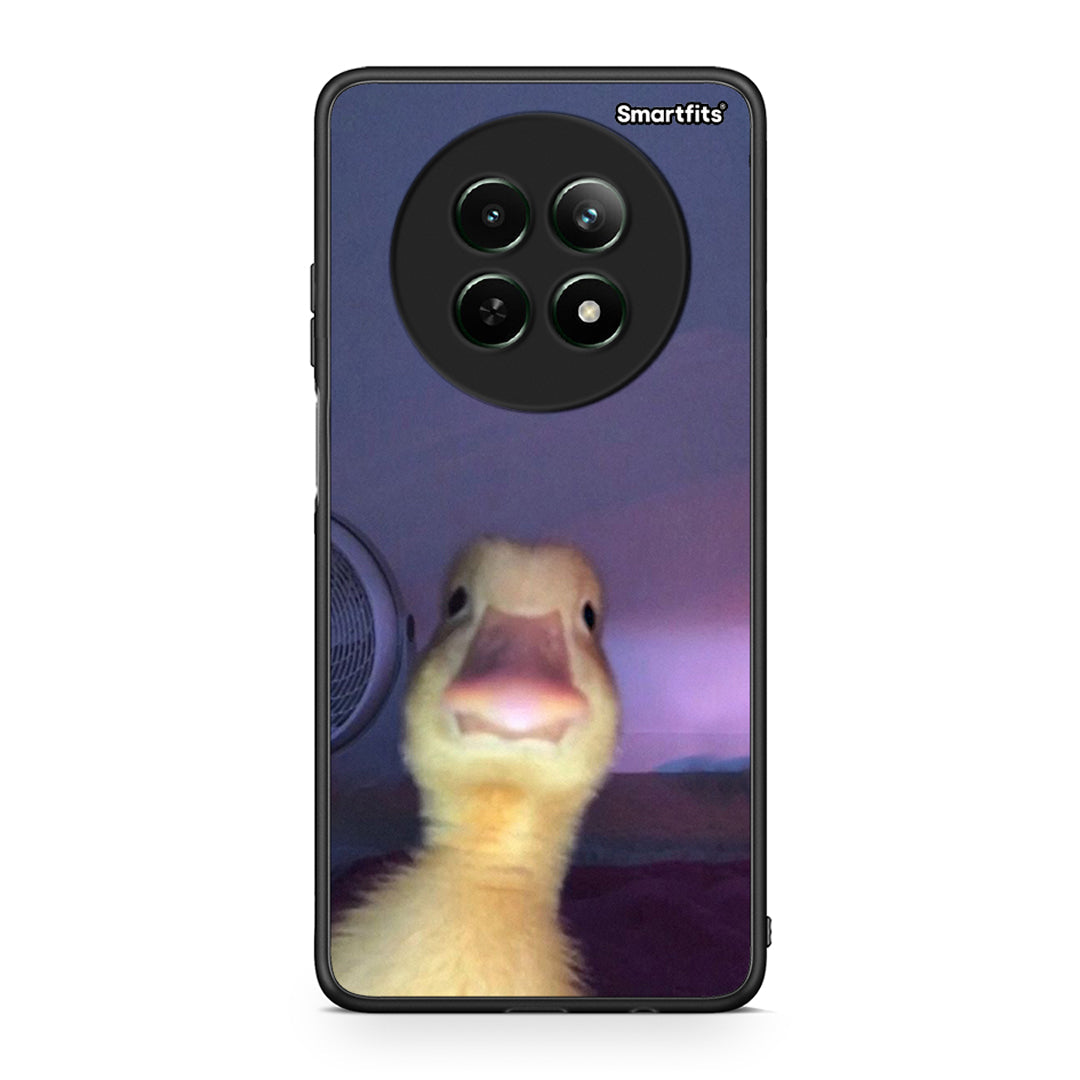 Realme 12 5G Meme Duck θήκη από τη Smartfits με σχέδιο στο πίσω μέρος και μαύρο περίβλημα | Smartphone case with colorful back and black bezels by Smartfits