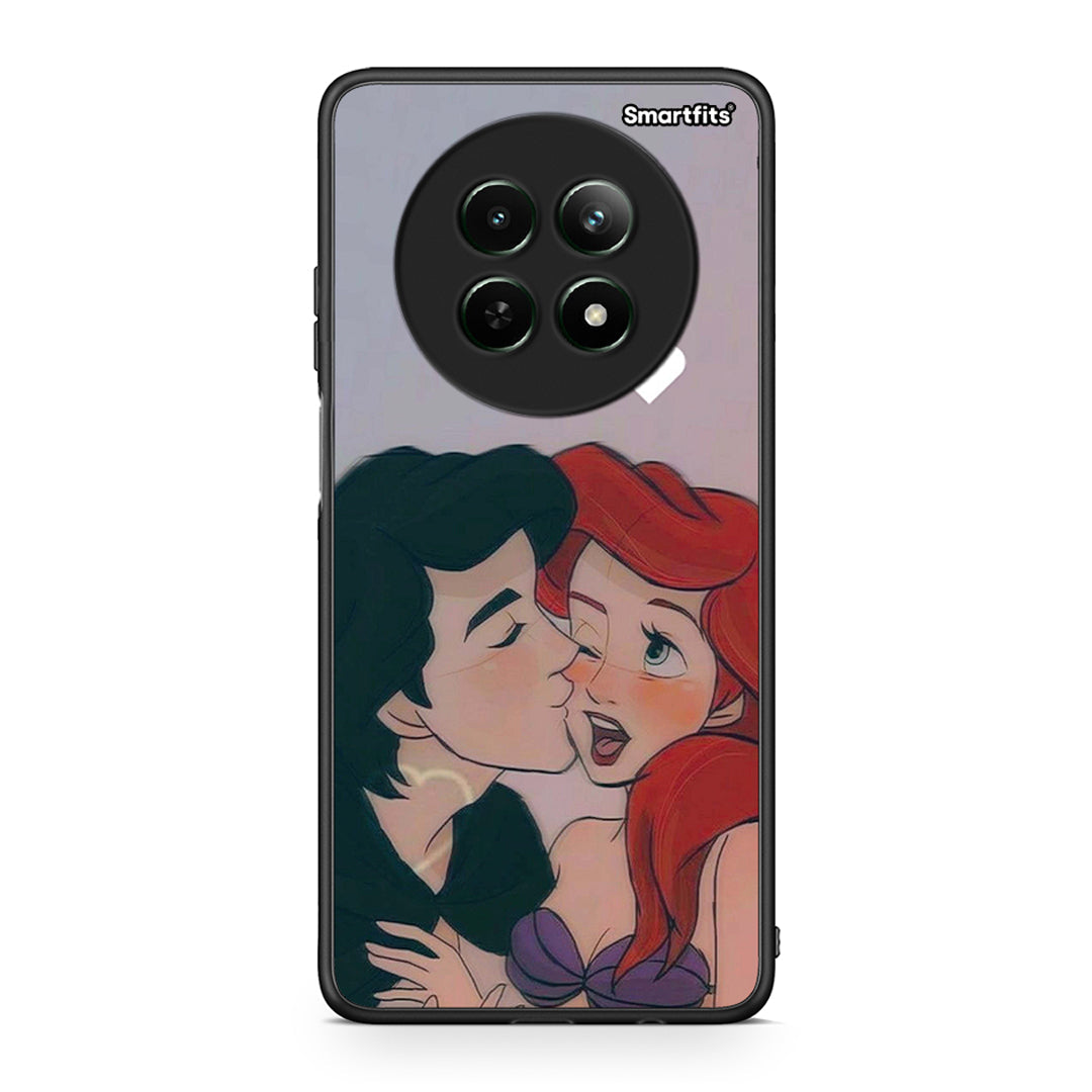 Realme 12 5G Mermaid Love Θήκη Αγίου Βαλεντίνου από τη Smartfits με σχέδιο στο πίσω μέρος και μαύρο περίβλημα | Smartphone case with colorful back and black bezels by Smartfits