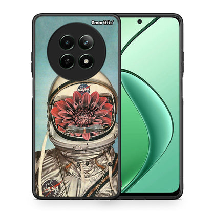 Θήκη Realme 12 5G Nasa Bloom από τη Smartfits με σχέδιο στο πίσω μέρος και μαύρο περίβλημα | Realme 12 5G Nasa Bloom case with colorful back and black bezels