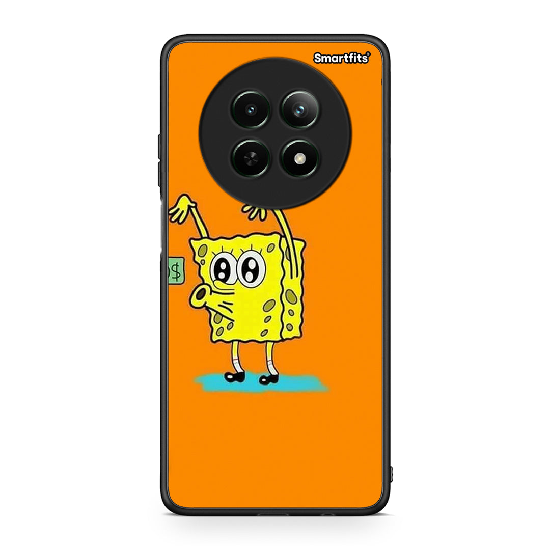 Realme 12 5G No Money 2 Θήκη Αγίου Βαλεντίνου από τη Smartfits με σχέδιο στο πίσω μέρος και μαύρο περίβλημα | Smartphone case with colorful back and black bezels by Smartfits