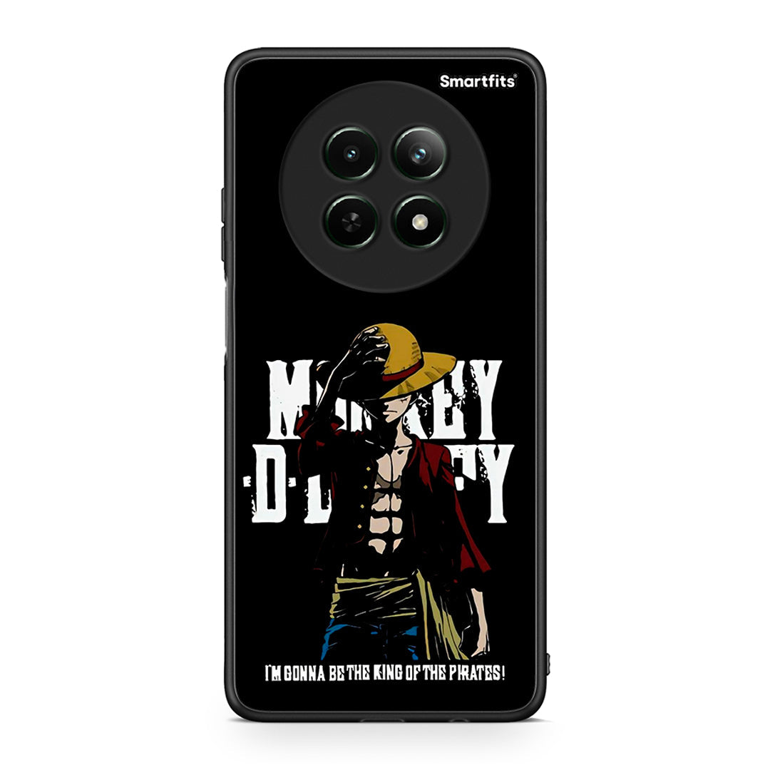 Realme 12 5G Pirate King θήκη από τη Smartfits με σχέδιο στο πίσω μέρος και μαύρο περίβλημα | Smartphone case with colorful back and black bezels by Smartfits