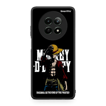 Realme 12 5G Pirate King θήκη από τη Smartfits με σχέδιο στο πίσω μέρος και μαύρο περίβλημα | Smartphone case with colorful back and black bezels by Smartfits