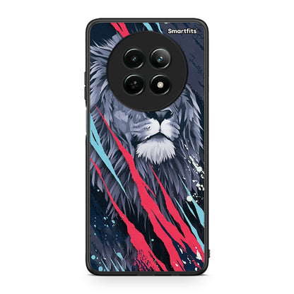 4 - Realme 12 5G Lion Designer PopArt case, cover, bumper