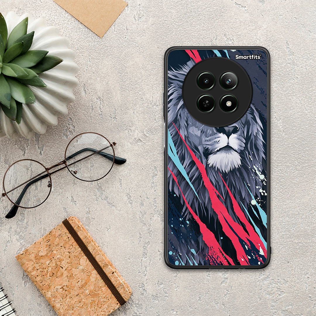 PopArt Lion Designer - Realme 12 5G θήκη