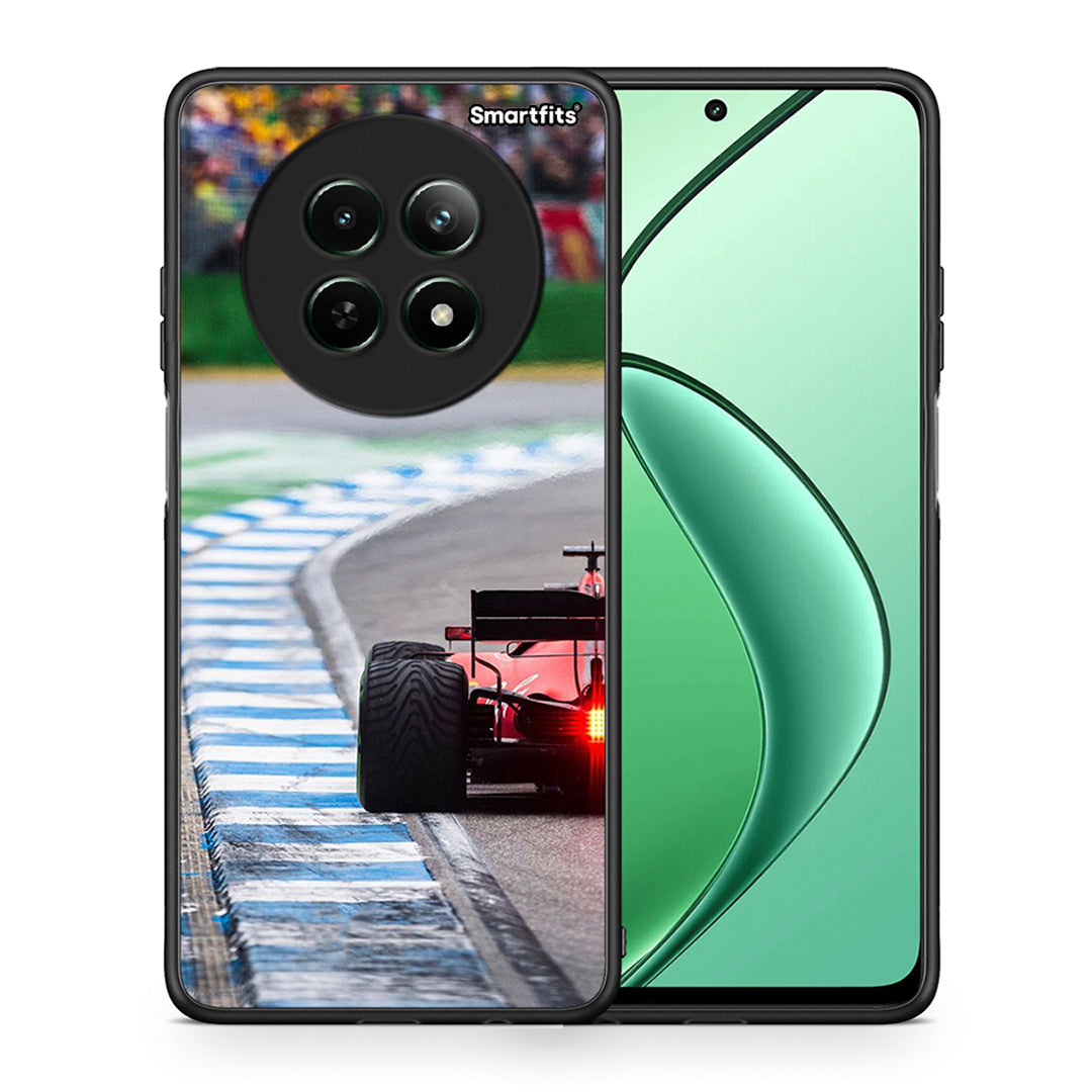 Θήκη Realme 12 5G Racing Vibes από τη Smartfits με σχέδιο στο πίσω μέρος και μαύρο περίβλημα | Realme 12 5G Racing Vibes case with colorful back and black bezels
