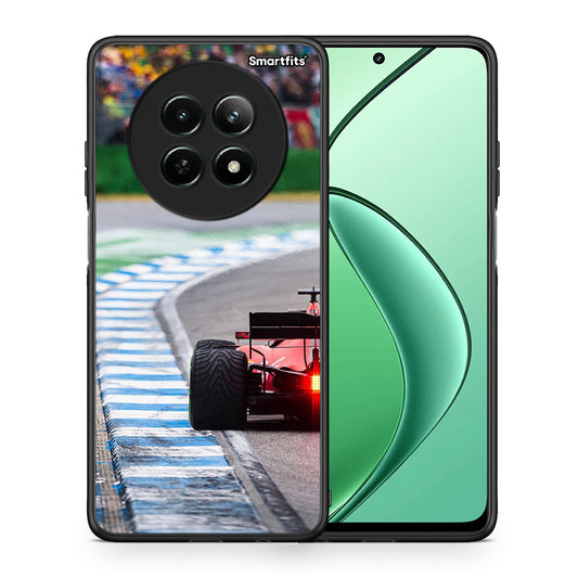 Θήκη Realme 12 5G Racing Vibes από τη Smartfits με σχέδιο στο πίσω μέρος και μαύρο περίβλημα | Realme 12 5G Racing Vibes case with colorful back and black bezels