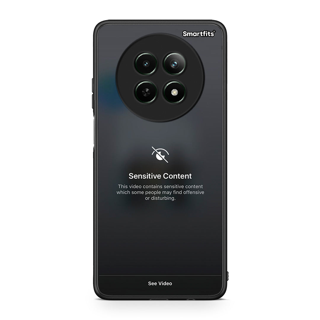 Realme 12 5G Sensitive Content θήκη από τη Smartfits με σχέδιο στο πίσω μέρος και μαύρο περίβλημα | Smartphone case with colorful back and black bezels by Smartfits