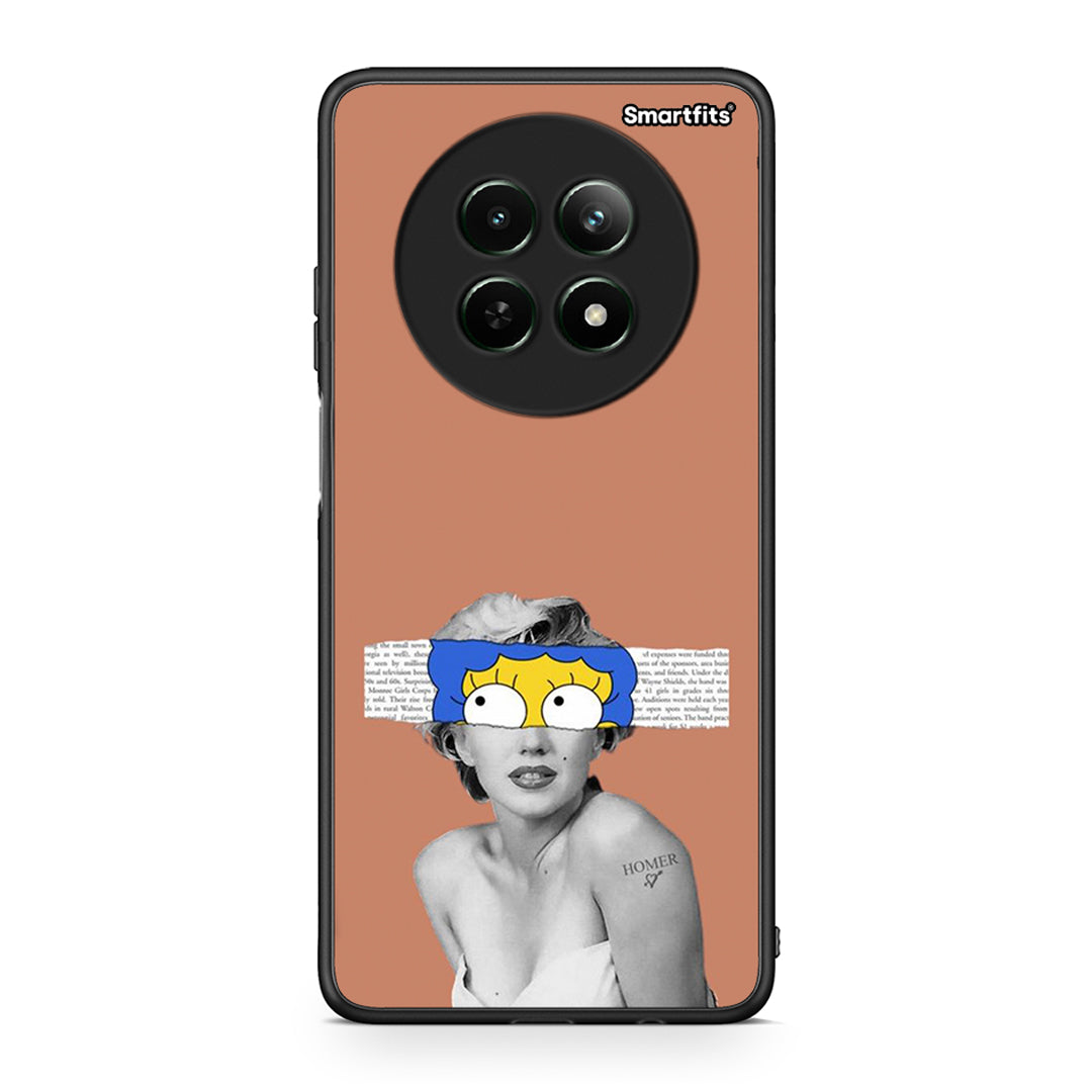 Realme 12 5G Sim Merilyn θήκη από τη Smartfits με σχέδιο στο πίσω μέρος και μαύρο περίβλημα | Smartphone case with colorful back and black bezels by Smartfits