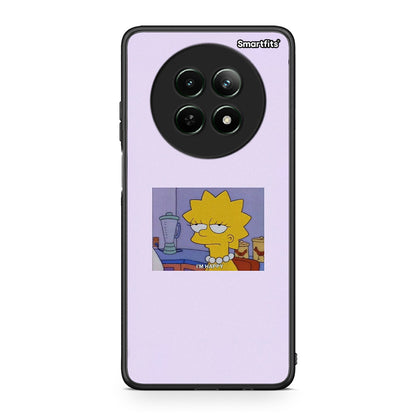 Realme 12 5G So Happy θήκη από τη Smartfits με σχέδιο στο πίσω μέρος και μαύρο περίβλημα | Smartphone case with colorful back and black bezels by Smartfits