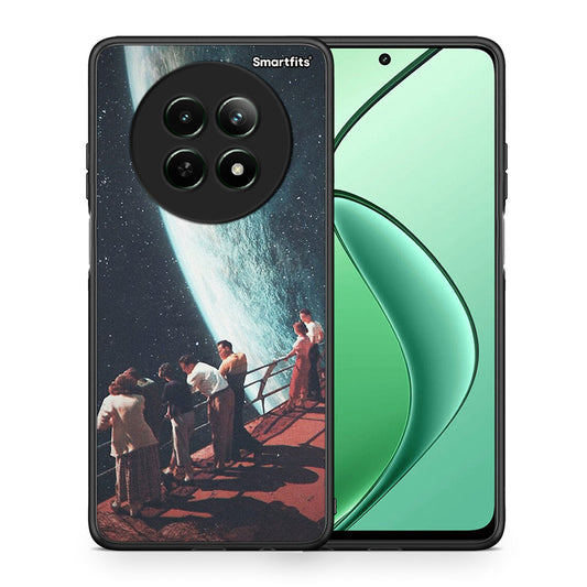 Θήκη Realme 12 5G Surreal View από τη Smartfits με σχέδιο στο πίσω μέρος και μαύρο περίβλημα | Realme 12 5G Surreal View case with colorful back and black bezels