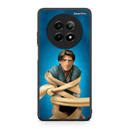 Realme 12 5G Tangled 1 Θήκη Αγίου Βαλεντίνου από τη Smartfits με σχέδιο στο πίσω μέρος και μαύρο περίβλημα | Smartphone case with colorful back and black bezels by Smartfits
