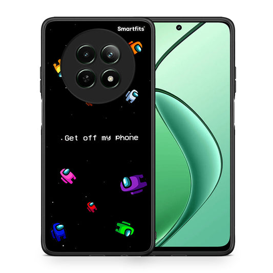 Θήκη Realme 12 5G AFK Text από τη Smartfits με σχέδιο στο πίσω μέρος και μαύρο περίβλημα | Realme 12 5G AFK Text case with colorful back and black bezels