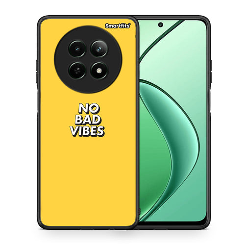 Θήκη Realme 12 5G Vibes Text από τη Smartfits με σχέδιο στο πίσω μέρος και μαύρο περίβλημα | Realme 12 5G Vibes Text case with colorful back and black bezels