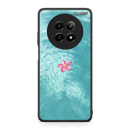 Realme 12 5G Water Flower Θήκη από τη Smartfits με σχέδιο στο πίσω μέρος και μαύρο περίβλημα | Smartphone case with colorful back and black bezels by Smartfits