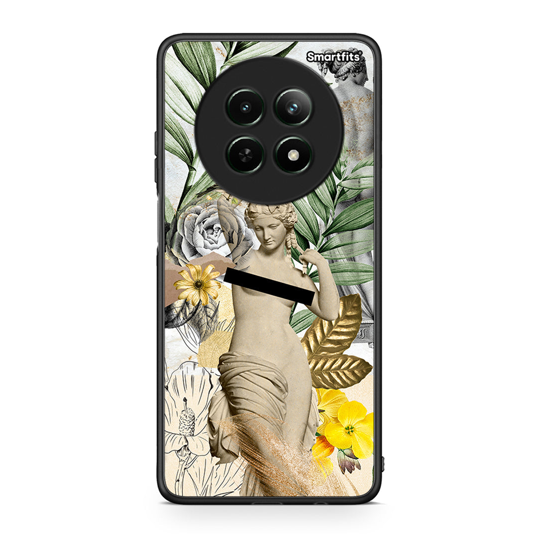 Realme 12 5G Woman Statue θήκη από τη Smartfits με σχέδιο στο πίσω μέρος και μαύρο περίβλημα | Smartphone case with colorful back and black bezels by Smartfits
