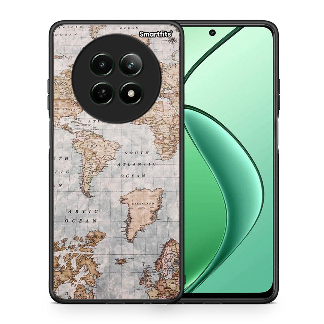 World Map - Realme 12 5G θήκη
