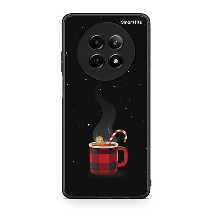 Realme 12 5G Xmas Bathing θήκη από τη Smartfits με σχέδιο στο πίσω μέρος και μαύρο περίβλημα | Smartphone case with colorful back and black bezels by Smartfits