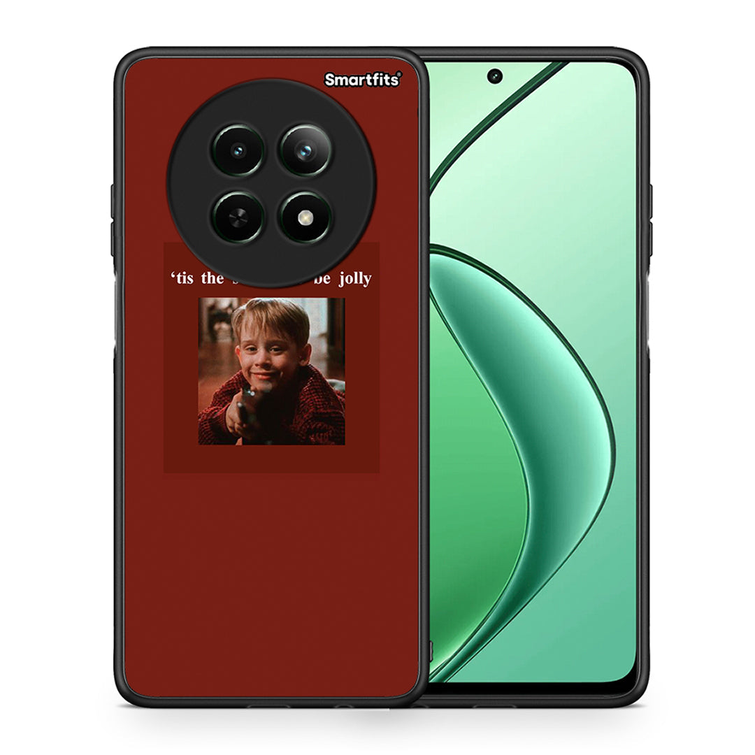 Θήκη Realme 12 5G Xmas Ultimate Spirit από τη Smartfits με σχέδιο στο πίσω μέρος και μαύρο περίβλημα | Realme 12 5G Xmas Ultimate Spirit case with colorful back and black bezels