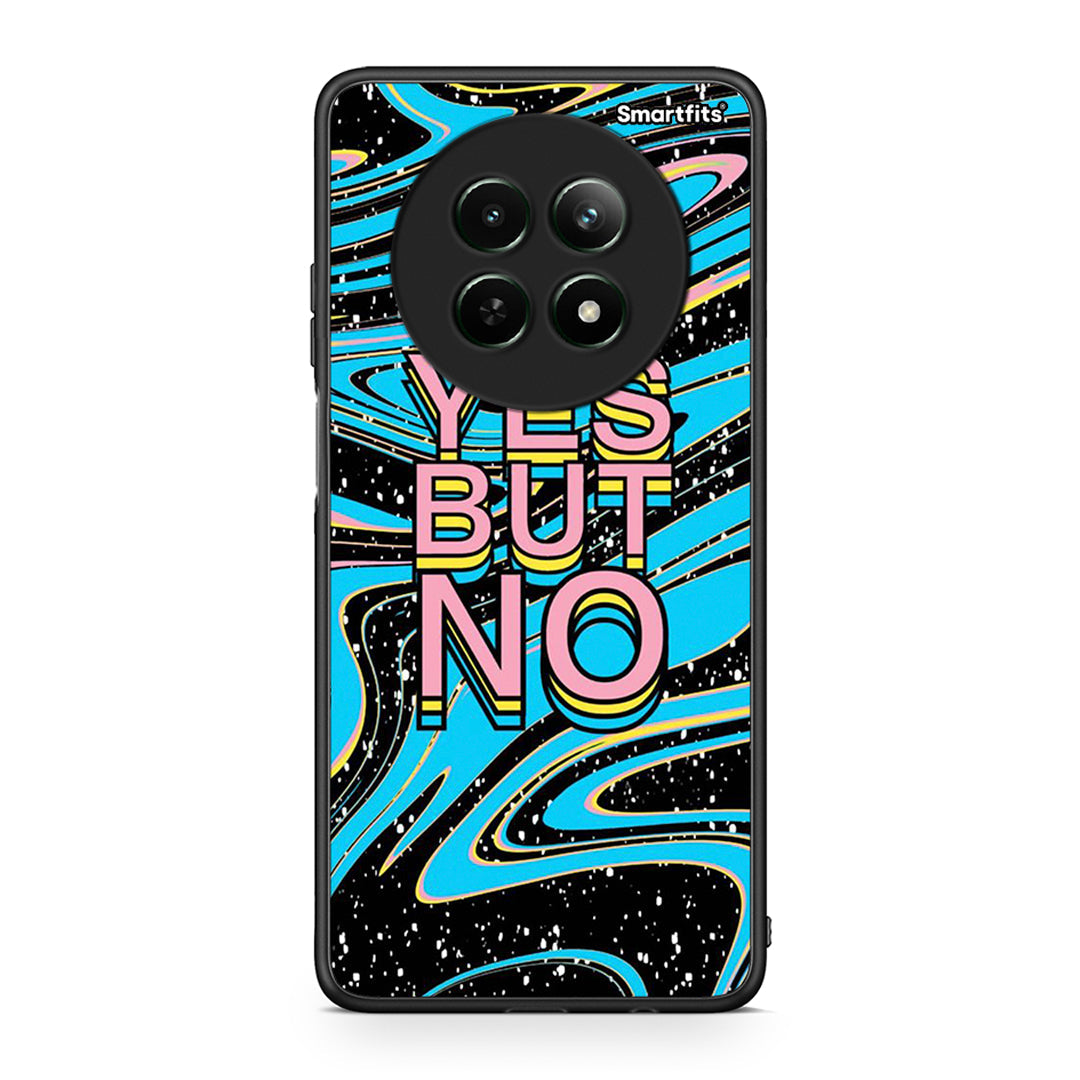Realme 12 5G Yes But No θήκη από τη Smartfits με σχέδιο στο πίσω μέρος και μαύρο περίβλημα | Smartphone case with colorful back and black bezels by Smartfits