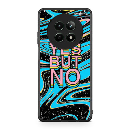 Realme 12 5G Yes But No θήκη από τη Smartfits με σχέδιο στο πίσω μέρος και μαύρο περίβλημα | Smartphone case with colorful back and black bezels by Smartfits