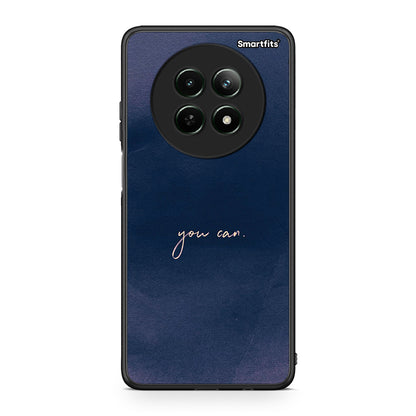 Realme 12 5G You Can θήκη από τη Smartfits με σχέδιο στο πίσω μέρος και μαύρο περίβλημα | Smartphone case with colorful back and black bezels by Smartfits
