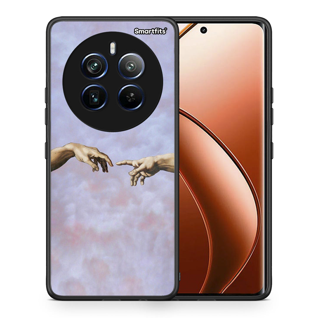 Θήκη Realme 12 Pro 5G / 12 Pro+ Adam Hand από τη Smartfits με σχέδιο στο πίσω μέρος και μαύρο περίβλημα | Realme 12 Pro 5G / 12 Pro+ Adam Hand case with colorful back and black bezels