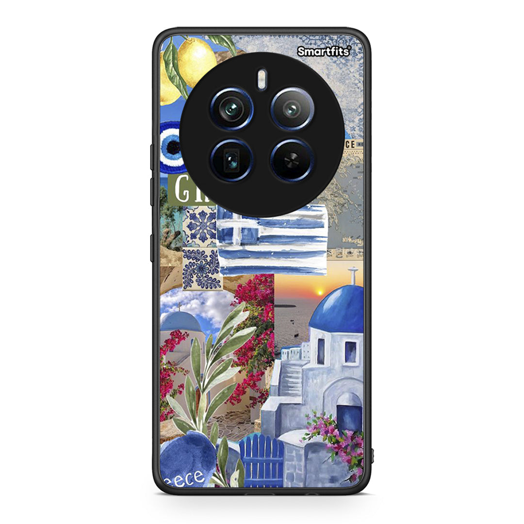 Realme 12 Pro 5G / 12 Pro+ All Greek Θήκη από τη Smartfits με σχέδιο στο πίσω μέρος και μαύρο περίβλημα | Smartphone case with colorful back and black bezels by Smartfits