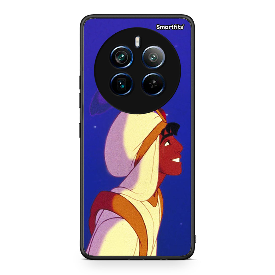 Realme 12 Pro 5G / 12 Pro+ Alladin And Jasmine Love 1 θήκη από τη Smartfits με σχέδιο στο πίσω μέρος και μαύρο περίβλημα | Smartphone case with colorful back and black bezels by Smartfits