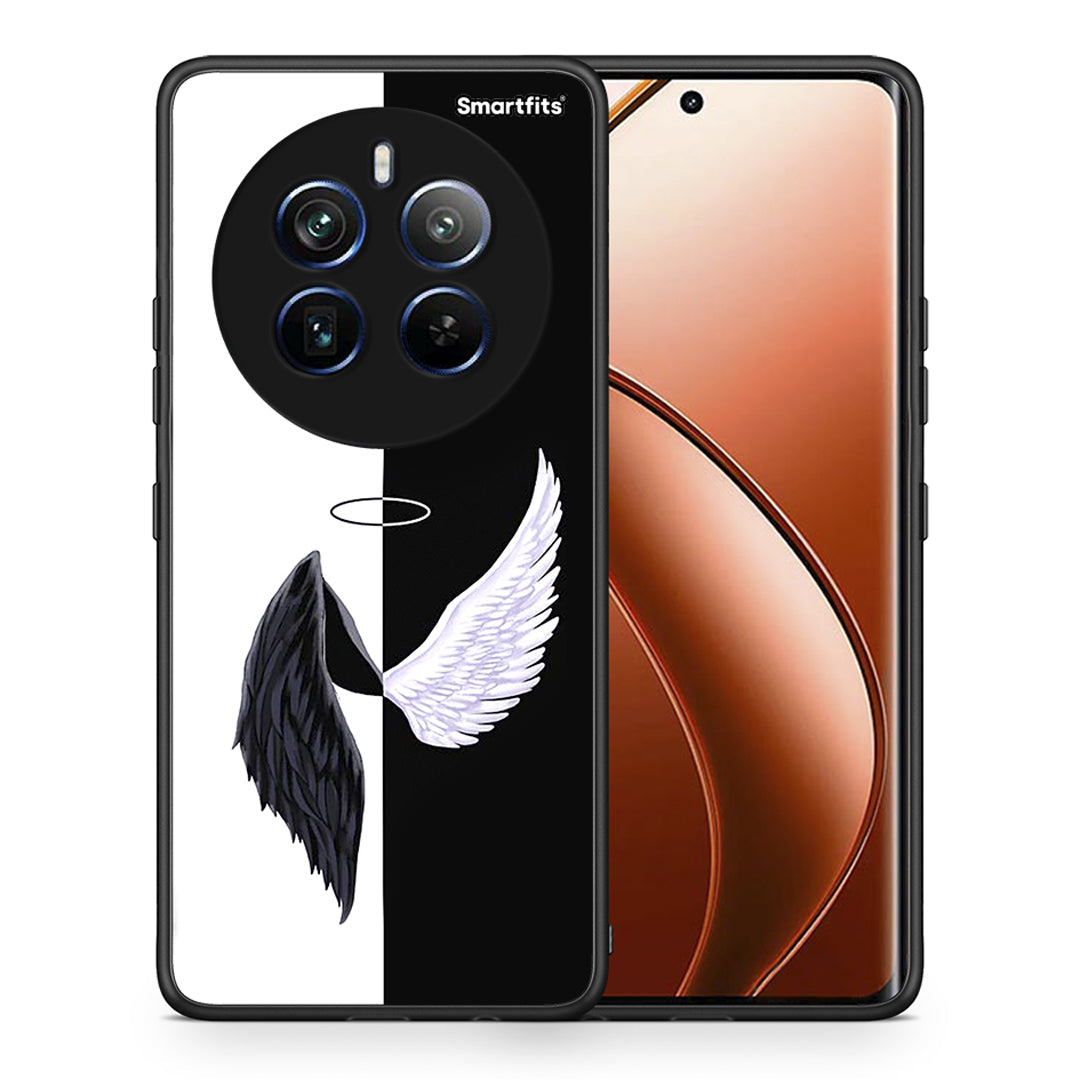 Θήκη Realme 12 Pro 5G / 12 Pro+ Angels Demons από τη Smartfits με σχέδιο στο πίσω μέρος και μαύρο περίβλημα | Realme 12 Pro 5G / 12 Pro+ Angels Demons case with colorful back and black bezels