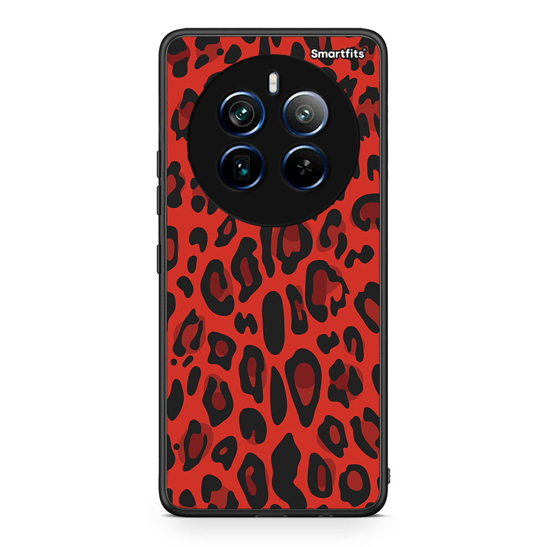 4 - Realme 12 Pro 5G / 12 Pro+ Red Leopard Animal case, cover, bumper