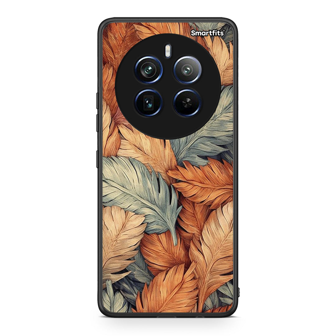 Realme 12 Pro 5G / 12 Pro+ Autumn Leaves Θήκη από τη Smartfits με σχέδιο στο πίσω μέρος και μαύρο περίβλημα | Smartphone case with colorful back and black bezels by Smartfits